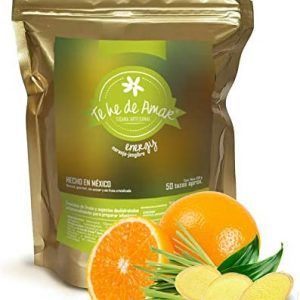 TE HE DE AMAR Tisana Frutal / ENERGY / Naranja - Jengibre / 250g