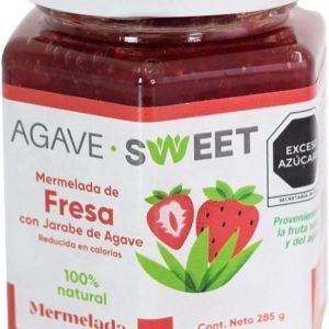 Agave Sweet, Mermelada de Fresa con Jarabe de Agave, de 285 g
