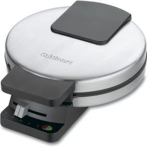 Cuisinart WMR-CA Wafflera Clásica redonda de acero, Compacto, Plata