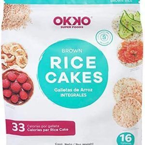 Okko Super Foods Galletas De Arroz Integral - 140 Gramos
