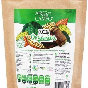 Cocoa Orgánica 150 g Aires de Campo - Sin azúcar