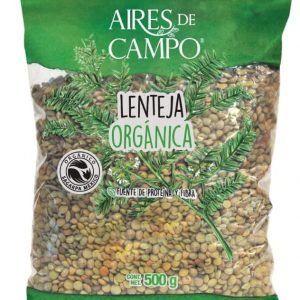 Lenteja Orgánica 100% Natural 500g Aires de Campo