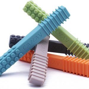 Juguetes sensoriales para masticar (paquete de 5) – diseñados para TDAH, autismo, SPD, estimulación de motor oral, necesidades especiales, herramienta sensorial extra resistente para masticar agresivo