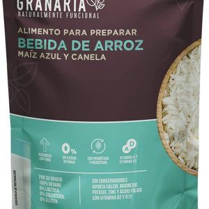 Granaria Bebida de Arroz, Maíz azul y Canela en polvo 480g