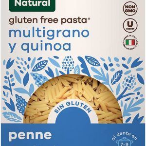 Real Natural, GLUTEN FREE PENNE QUINOA MULTIGRANO, 340 gramos