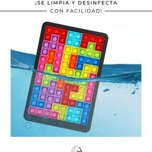 Juguete sensorial didáctico de burbujas antiestrés, para la concentración. Juguete educativo y de estimulación.