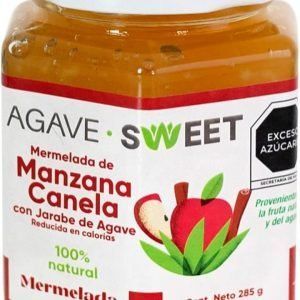Agave Sweet, Mermelada de Manzana con Canela, con Jarabe de Agave, de 285 g, 1 piezas