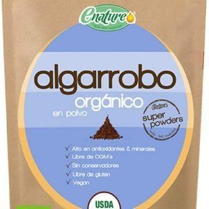 Enature Algarrobo Orgánico Super Powders, 190 g
