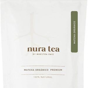 Nuestra Raíz | Té Matcha Orgánico Japonés Puro, Superfood 100% Natural | 100 gr | Sin azúcar, sin lácteos, ni conservadores