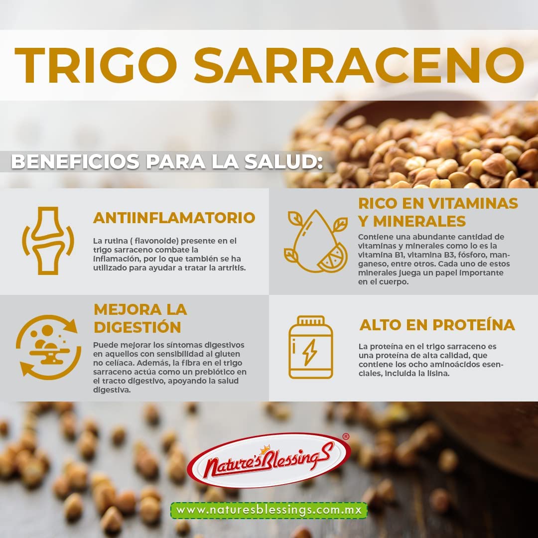 Harina de Trigo Sarraceno Orgánica sin cutícula 500g - Imagen 4