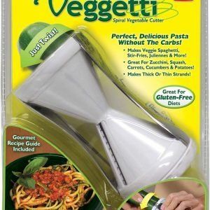 Veggetti Spiral Rebanador de Vegetales, hace pasta de vegetales