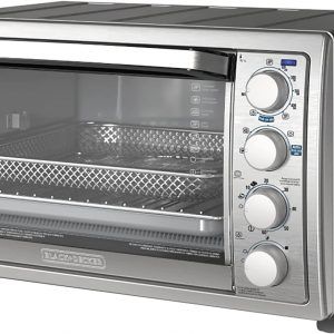 Horno freidora de aire BLACK+DECKER 3 en 1 Rostiza y fríe con aire