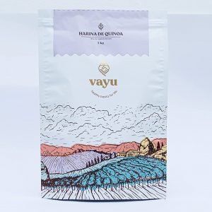 Harina de quinoa 100% orgánica sin gluten, 1KG