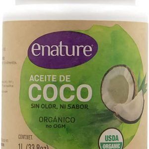 Aceite de Coco Orgánico Sin Olor ni Sabor, 1 l