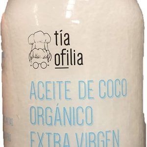 Tía Ofilia Aceite de Coco Orgánico Extra Virgen 100% Puro 473 ml
