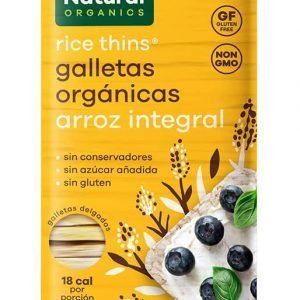 Real Natural, Galleta De Arroz Integral, 130 Gr.
