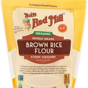 Bob´s Red Mill Harina de Arroz Obscuro Orgánica, 680 g