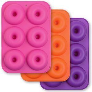 Paquete de 4 moldes de silicona de Navidad y chocolate para hornear pasteles, gelatina, cubitos de hielo, moldes de silicona 3D