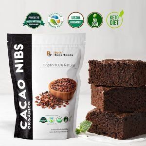 Cacao Nibs 100% Orgánico Chocolate Premium 100% Natural