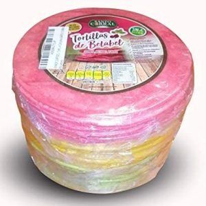 4 PACK SURTIDO - Tortilla de Nopal, Tortilla de Betabel y Tortilla de Cúrcuma
