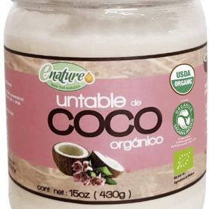 Enature Untable de Coco Orgánico, 430 g
