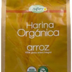 Enature Harina Orgánica de Arroz, 907 g