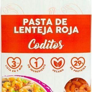 Morama, Pasta Coditos De Lenteja Roja Hechos Con Un Solo Ingrediente Veganos Y Altos En Proteína