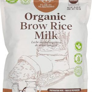 Leche vegetal orgánica de arroz en polvo
