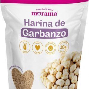Morama, Harina de Garbanzo Vegana, Alta en proteína, Garbanzo Natura