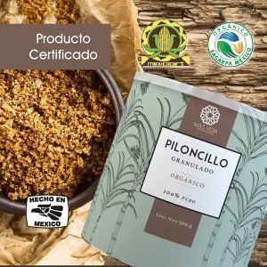 Piloncillo Granulado 100% Orgánico Certificado 300 gr.
