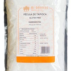 Fécula almidón tapioca (mandioca, yuca, gluten free) 1 kilo