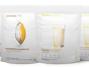 Pure Nourish Combinado, incluye 2 Bolsas de Power boost y 2 Bolsas de Pure Nourish.
