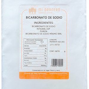 Bicarbonato de Sodio 1kg Cocina Comestible USP