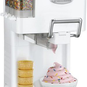 Cuisinart ICE-45 Máquina de Helado y Yogurth, color Blanco