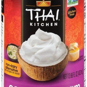 Thai Kitchen crema de coco sin OMG 13 66 oz lata