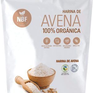 Harina de Avena 100% ORGÁNICA , vegana, 500 gramos
