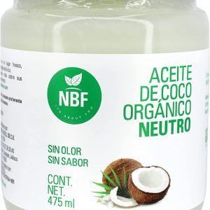 NBF Aceite de Coco Orgánico Neutro 475ml Prensado en Frío