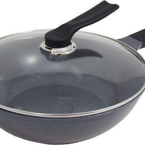 WESTINGHOUSE WOK ANTIADHERENTE DE CERAMICA GRIS 32 CM (WCCW2008032CMG)