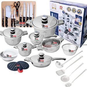 Batería de Cocina Royal Salute Acero Inoxidable Quirúrgico 18/10 de Cocina-Outlet (19)