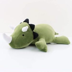 Peluche de dinosaurio con peso, animales de peluche con peso para ansiedad, animales de peluche con peso para ansiedad, animales de peluche con peso para adultos (23.6 pulgadas, Triceratops)